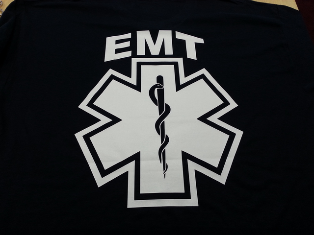 EMT Star of Life shirt