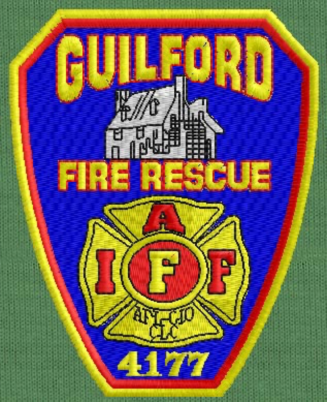 Guilford Fire Rescue embroidered patch