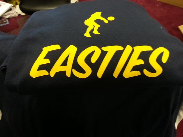 Easties team shirt
